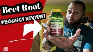 Beet Root Capsules Supplement Review! #beetroot #healthy #stamina