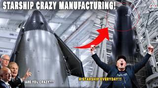 It's Mind-blowing! SpaceX revealed NEW INSIDE Starship factory manufacturing Shocked NASA...