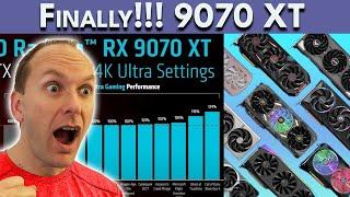 AMD DID IT!! 9070 XT Specs, Price, Performance, FSR 4