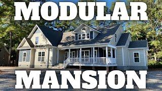 ULTRA LARGE 2 story modular home out of this WORLD! Prefab House Tour