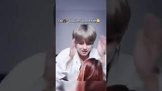 The way taehyung asking The army girl to ignore the staff#bts #taehyung #shorts