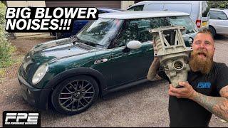 M62 Eaton conversion is a success  - SUPERCHARGER SECRETS with Zewspeed Zak’s mini R53