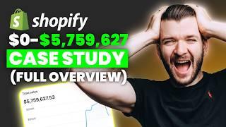 I Went From $0 to $5.7 Million In 1 Year on Shopify (step by step)