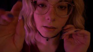 ASMR | Cozy Close Up Personal Attention, Mouth Sounds, Fluffy Mic, Scratching, Visual, Rain