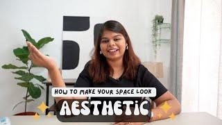 How To Make Your Rental Space Look Aesthetic | Cheeky Vlogs