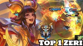 Wild Rift Zeri - Top 1 Zeri Gameplay Rank Sovereign