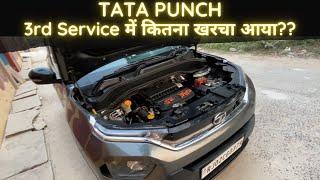 Tata Punch 2022 3rd Service Cost - Detailed Feedback  | Pros & Cons | #sahiltraveldiaries