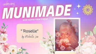 Munimade Unboxing! Diamond painting "Roselle"