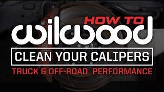 Truck and Off-Road Caliper Cleaning Tutorial