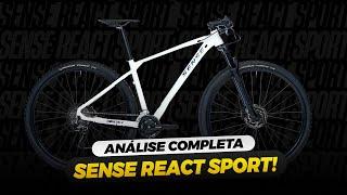 LANÇAMENTO SENSE REACT SPORT - A NOVA BIKE DE ENTRADA DA MARCA NACIONAL!