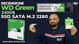 SSD 240GB Western Digital Green M.2 WDS240G2G0B, perfetto per i PC più accessibili!