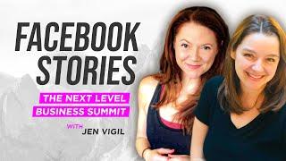 Facebook Stories | Lindsay Sewell Interview from The Next Level Business Summit