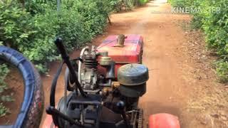 Xe công nông chở lúa bằng cầu đẩy sau cực khỏe