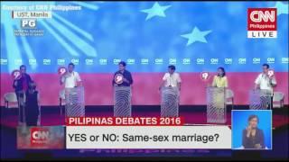 VP Debate | Yes Or No: Same Sex Marriage?