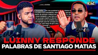 LUINNY CORPORAN RESPONDE A SANTIAGO MATIAS ALOFOKE POR MENSAJE DE APOYO Y SOLIDARIDAD!