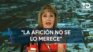 María Julia rompe el silencio y habla sobre derrota de Tigres contra el Mazatlán