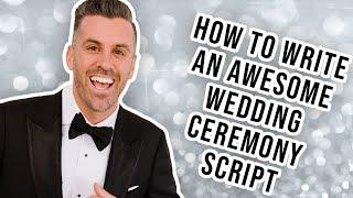 How to Write an (AWESOME) Wedding Ceremony Script