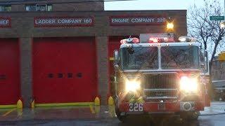 FDNY Engine 326 responding from its "The Springfield Express" quarters