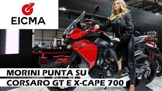 X-CAPE 700 e CORSARO GR di MOTO MORINI