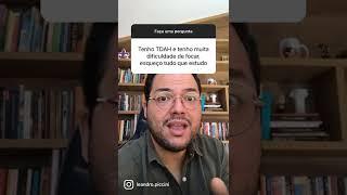 COMO ESTUDAR COM TDAH?