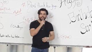 DS Classes - Sarfaraz Sir Speech on B'day 