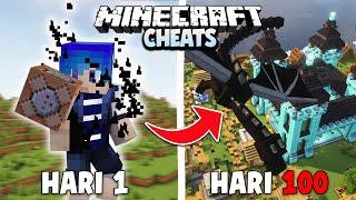 100 Hari Minecraft Menggunakan CHEAT