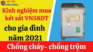 Kinh nghiệm mua Két sắt gia đình chống cháy chống trộm dễ sử dụng | Két sắt việt nhật VN79DT
