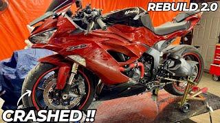 I Crashed My ZX6R - Lets Fix It AGAIN