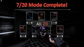 Roblox Five Nights at Freddy's 2: Reimagined - I beat 7/20 Mode!