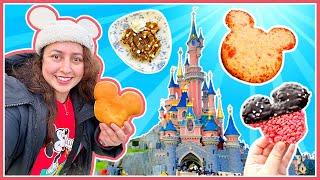 I Only Ate MICKEY Shaped Food for 24 Hours | DISNEYLAND PARIS Food Tour 2025