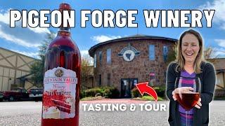 FREE Pigeon Forge Wine Tasting | Mountain Valley Winery Behind the Scenes Tour