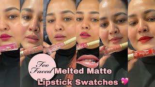 Too faced melted matte lipstick || Akanksha swami.