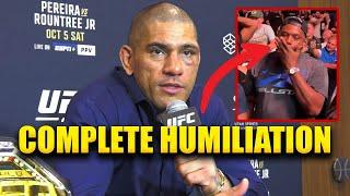 Alex Pereira HUMILIATES Jamahal Hill At UFC 307 Post Fight Presser