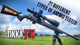 Tikka T1X Review: the Full Accuracy review