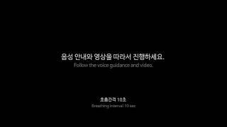 명상하는법_ 호흡명상 10분 가이드 영상 [호흡간격 10초]
