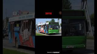 Старый и новый транспорт #пермь #автобус #троллейбус #транспорт