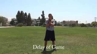 Intramural Officiating - Flag Football Signals & Mechanics