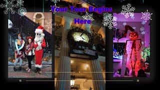 My Haunted Mansion Holiday Tour 2022 4K The Nightmare Before Christmas l When two holidays collide!