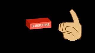 Push the subscribe button (black screen) No copyright #subscribe #motiongraphics