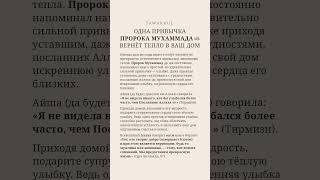 Лучшая Привычка Пророк Мухаммад ‎ﷺ