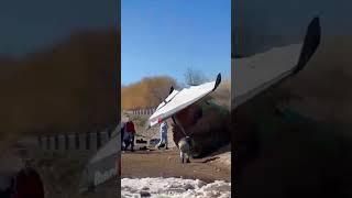 Авария мотодельтаплана с пассажиром при взлёте. Лётное происшествие на берегу