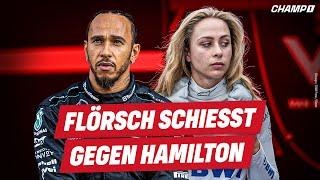 „Lass auf deine Worte auch Taten folgen“ - Sophia Flörsch schockt mit Posting über Lewis Hamilton