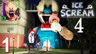 Ice Scream 4 Rod's Factory  Full Gameplay Ghost Mode Part 1