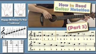 How To Read Guitar Notation (Part 2)