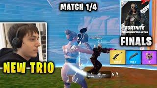 Peterbot Fortnite Performance Evaluation Finals with Cold and Ritual (MATCH 1 OF 4)