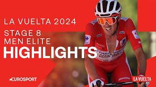 INCREDIBLE CLIMB!  | La Vuelta a España Stage 8 Highlights | Eurosport Cycling