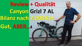 Review Canyon Grizl 7 + Canyon Zubehör - Bilanz nach gut 2.000km Bikepacking - Qualität gut, ABER...