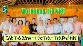 Workshop Trà Việt  - Số 1: Trà Bánh - Hắc Trà - Trà Phổ Nhĩ