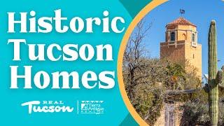 The BEST HISTORIC NEIGHBORHOODS in Tucson Arizona - Tour 4 of our favorites!