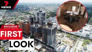 Inside the new apartments set to open in the heart of Merrylands | 7 News Australia